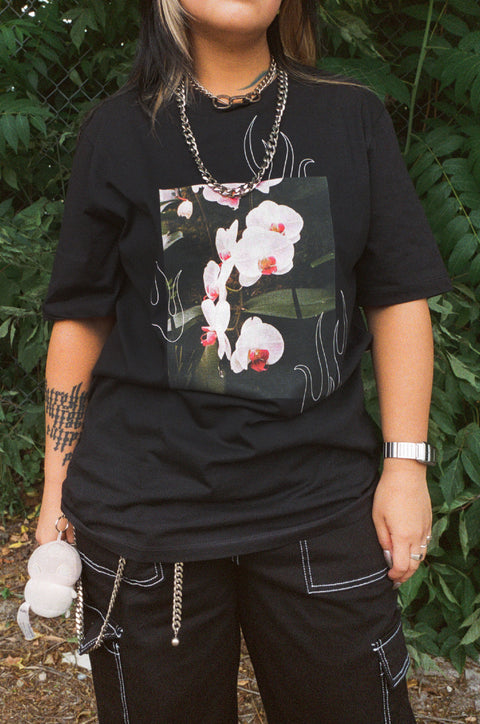 Mystic Blooms in Black